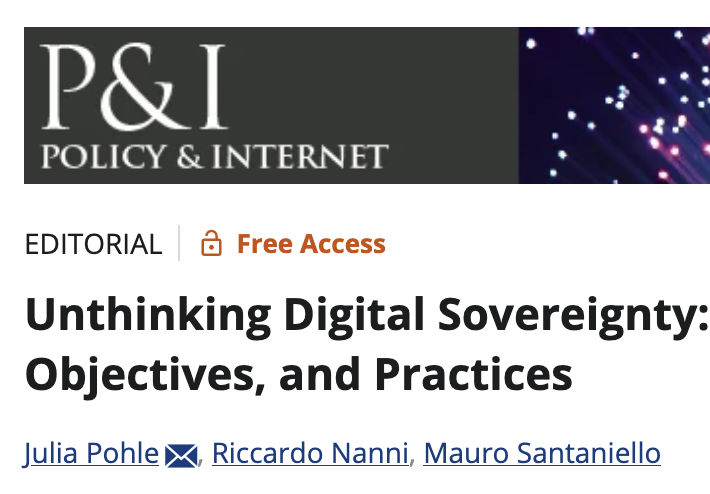 Unthinking Digital Sovereignty